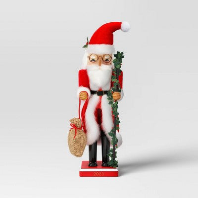 Traditional Santa Nutcracker Figure - Wondershop™