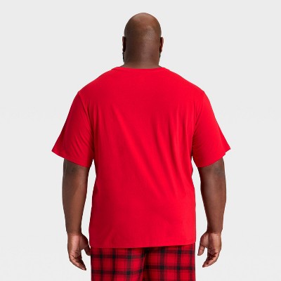 Men's "Cabin Crew" Short Sleeve Holiday Matching Family Pajama Shirt - Wondershop™ Red