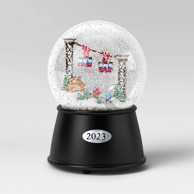Ski Hill Snow Globe - Wondershop™