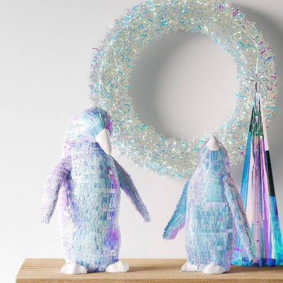  Christmas Iridescent Penguin Large - Wondershop™