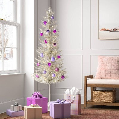  Christmas Champagne Tinsel Tree - Wondershop™