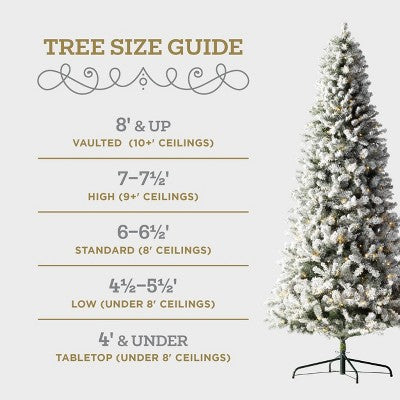  5.5' Pre-Lit Indexed Balsam Fir Artificial Christmas Tree With Twinkling White LED Lights - Wondershop™
